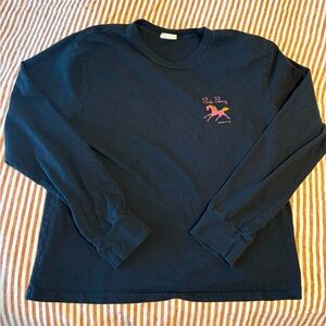 RE/DONE Pink Pony Long-Sleeve T-Shirt